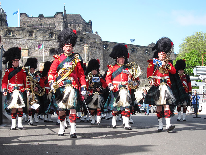 bagpipers!