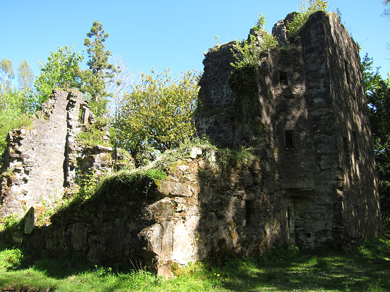 Finlarig castle ruins
