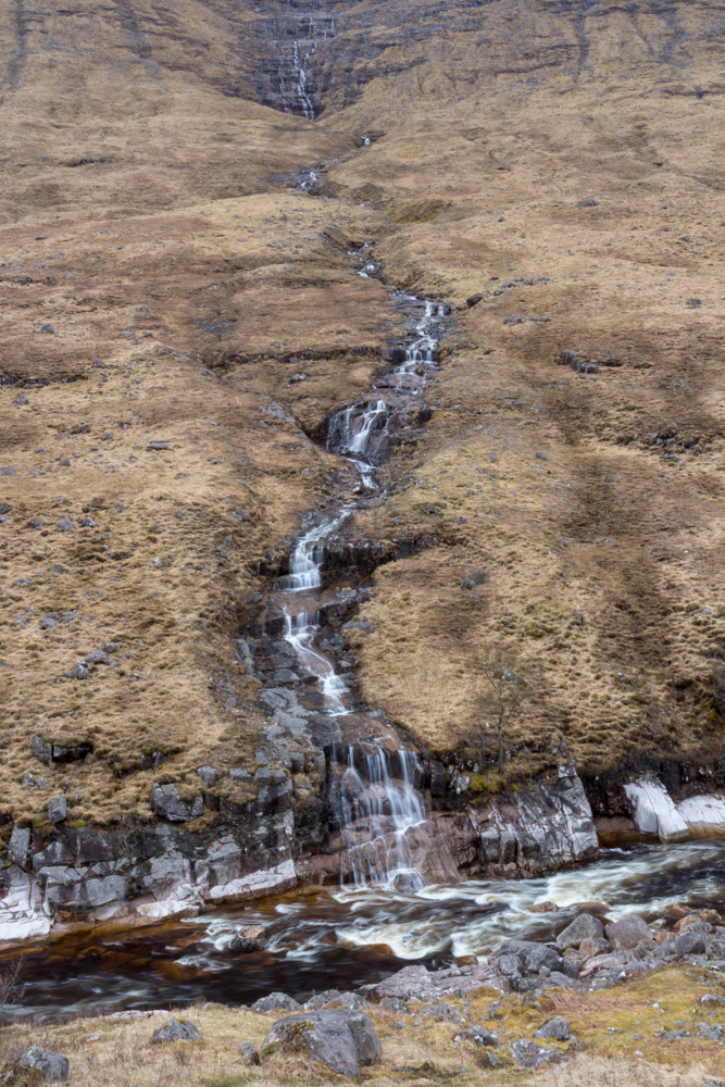 Glen Etive waterfall