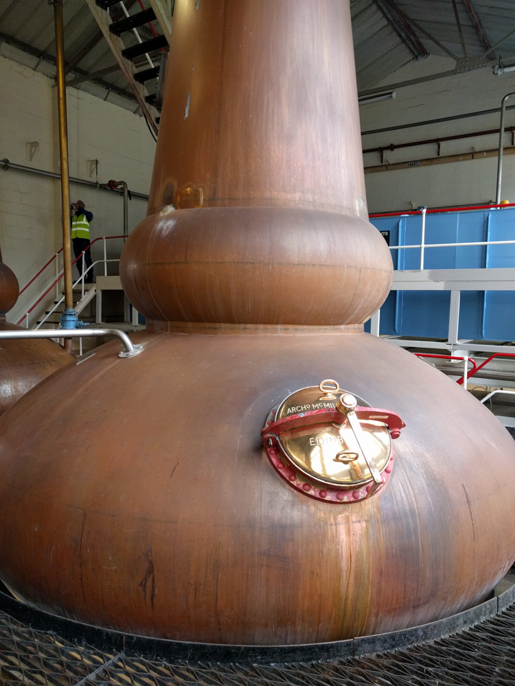 Tomintoul distillery tour