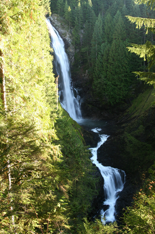 Wallace Falls - middle falls