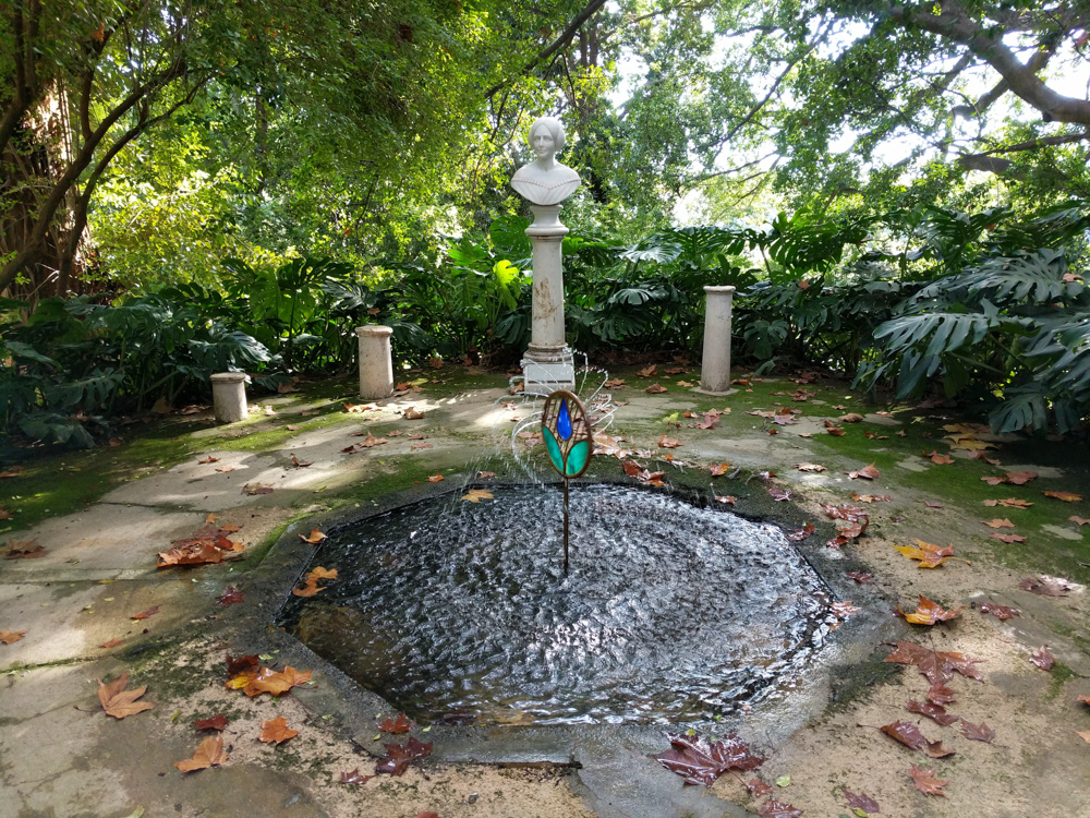 fountain @ Malaga Botanical Garden