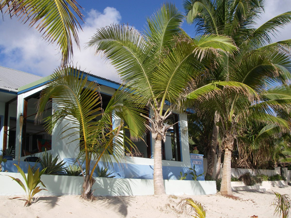 Azure Beach Studios from the beach