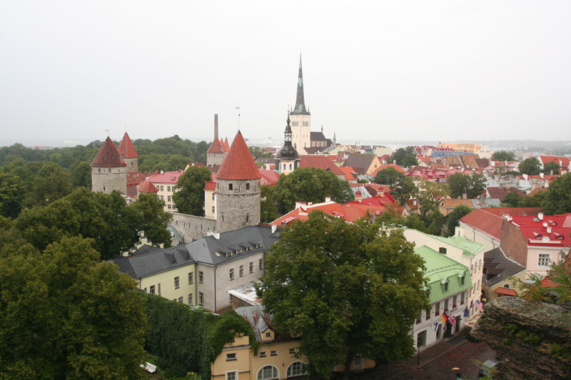 view from the ramparts