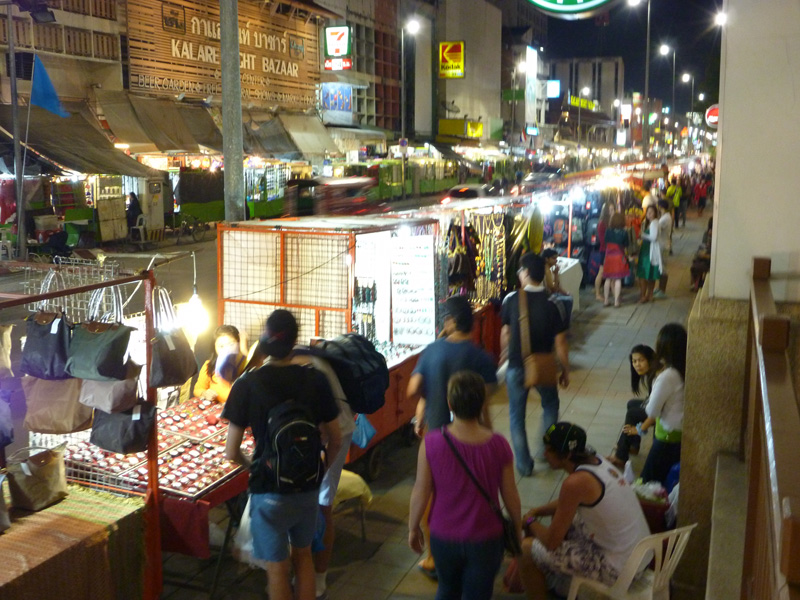 night market in Chiang Mai