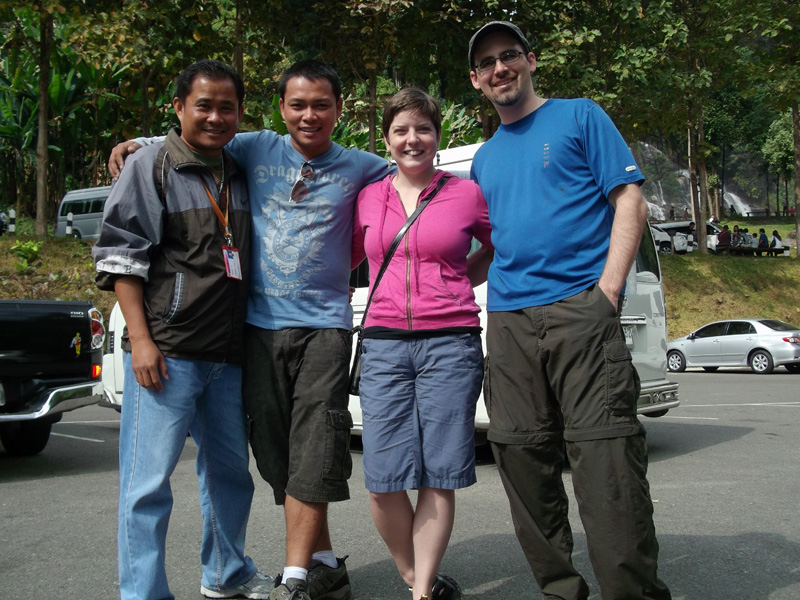 with our travel guides, Lek and Bon
