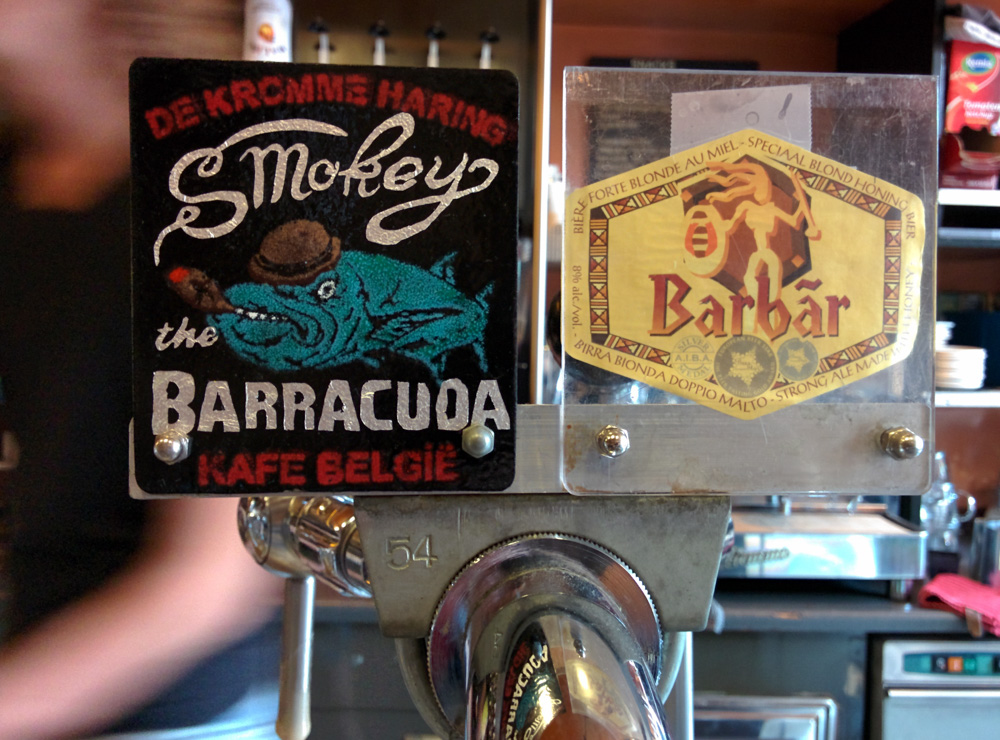 Smokey Barracuda - special beer brewed for Kafé België's 30th anniversary