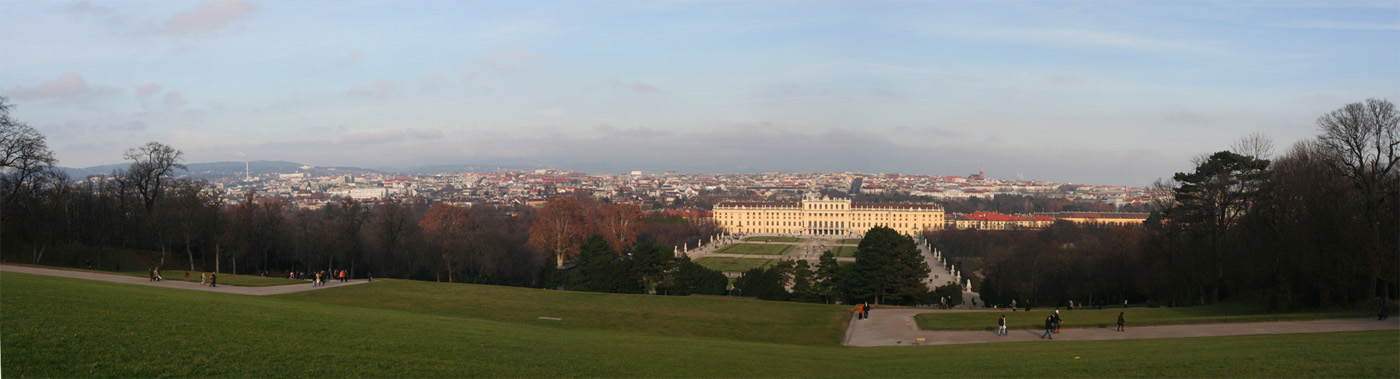 Schönbrunn panorama