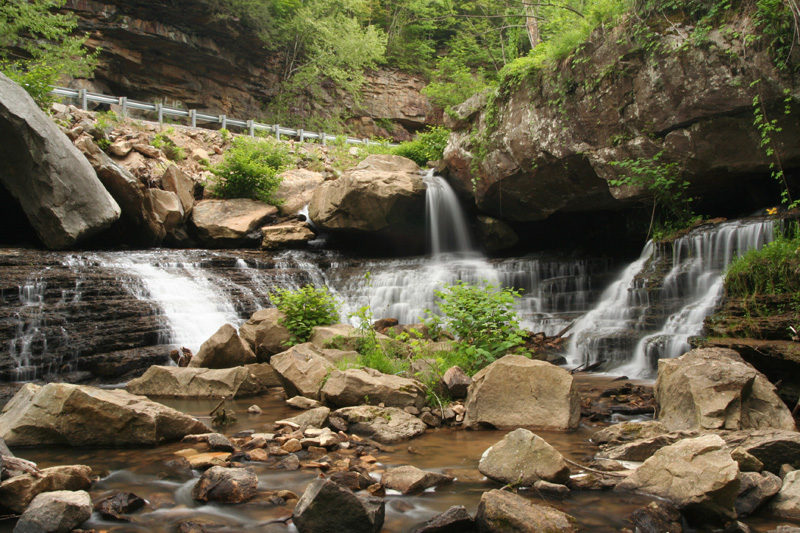 waterfall on Laurel River