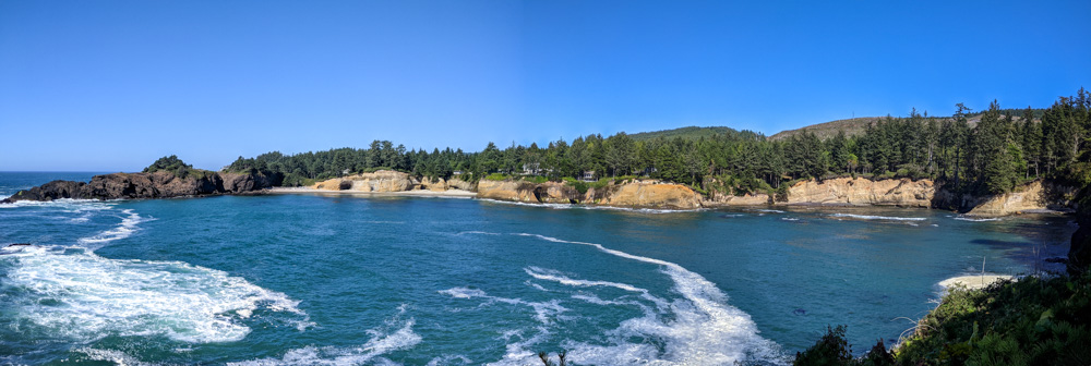 Whale Cove vista