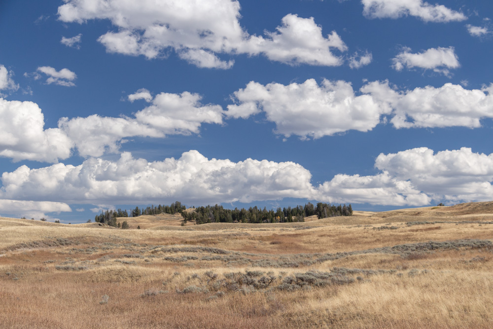 clouds for miles