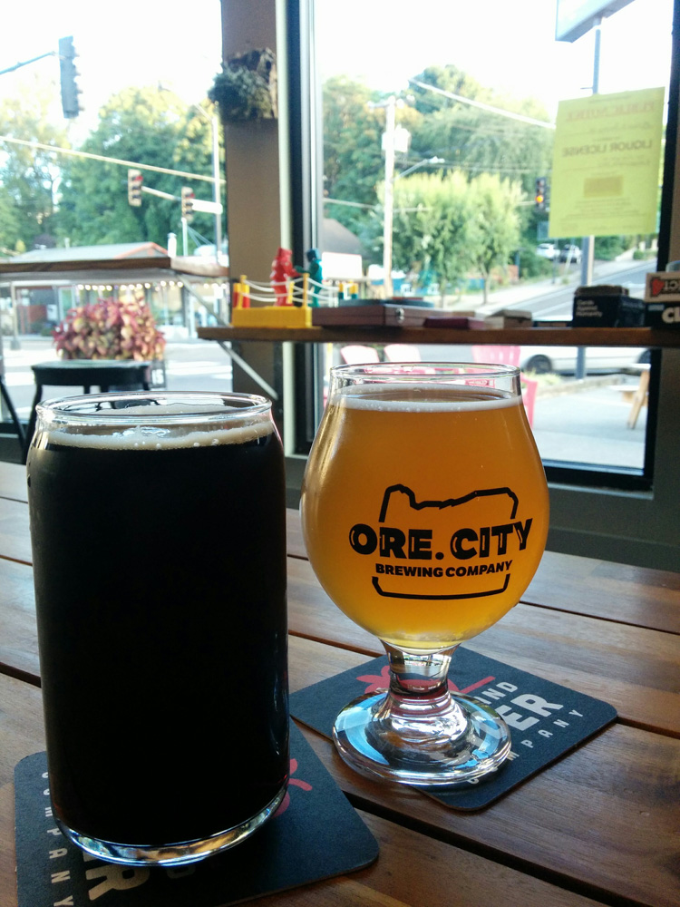 beers @ Oregon City Brewing