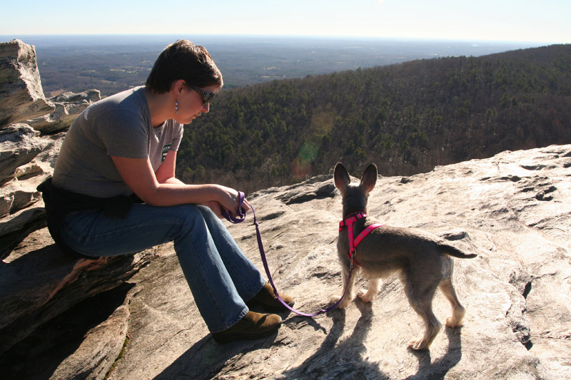 enjoying the view