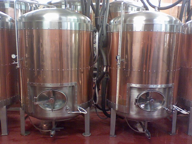 Lone Rider beer tanks