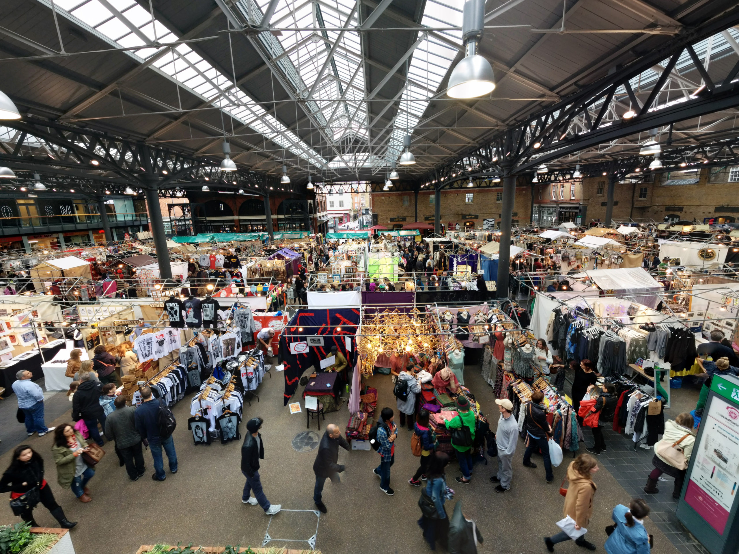 London Nov 2014: Old Spitalfields and Camden Markets