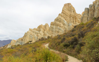 New Zealand – Clay Cliffs and return to Christchurch