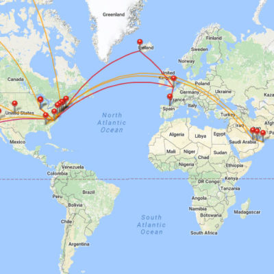 2016 Travel Overview
