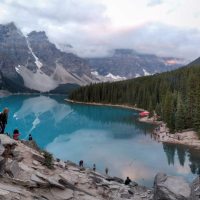 Canadian Rockies: Moraine Lake, Consolation Lakes, Marble Canyon + Paint Pots