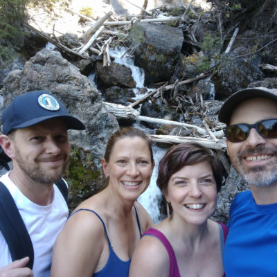 Canadian Rockies: Sundance Canyon hike + seeing old friends