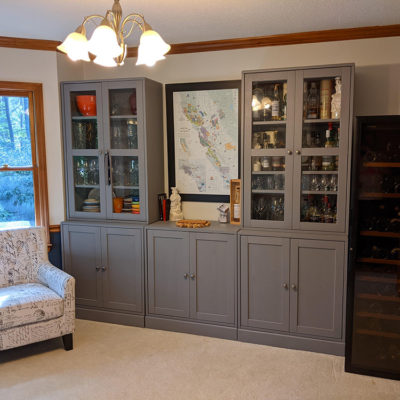 Wine / Whisky Room transformation