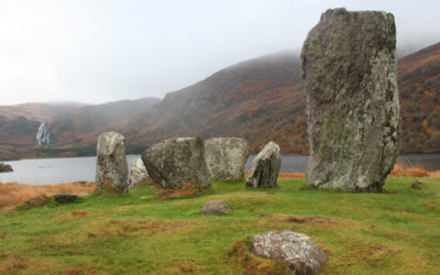 Gleninchiquin Falls and the Uragh Stone Circle